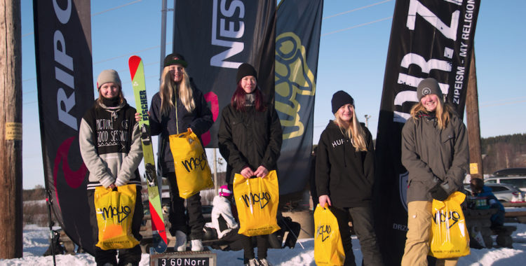 Tjejer pall vännäs