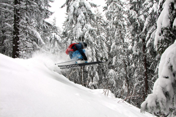 Martin tar luft i skogen...