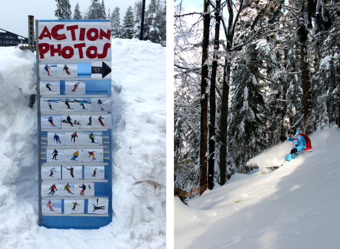 Glömt kameran hemma? Ingen fara, på Action Photos dokumenterar de dig. / Åkning i skogen mellan Popangelov och Yastrebetz 3. 