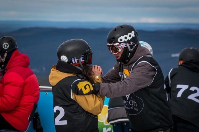 Monique och Gurra peppade på start