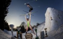 Franska längdskidåkare driver med Candide Thovex