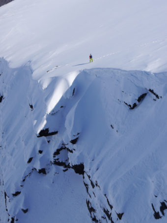 Kan man verkligen droppa in här måntro? Insteget till Triangeln är mäktigt