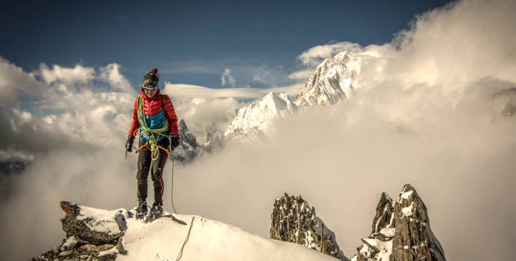 Emelie Forsberg trivs bäst i naturen