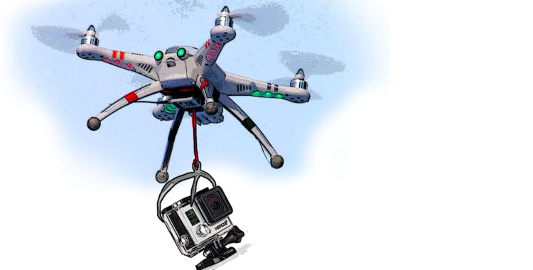 GoPro släpper en egen drönare nästa år. (Som inte lär se ut som på bilden ovan.)