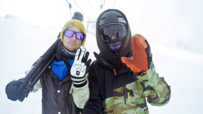 Nick Meilleur & Jeremy Pancras i Les Deux Alpes