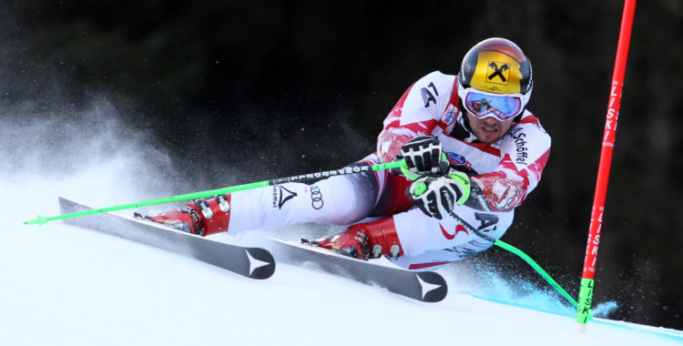 Marcel Hirscher påväg mot ännu en pallplats, och ännu en prispeng.