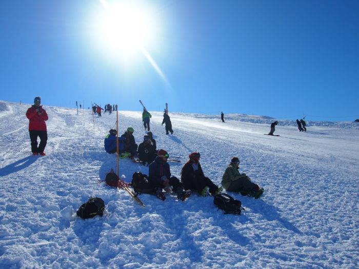 Publiken kan knappast ha klagat på vädret.