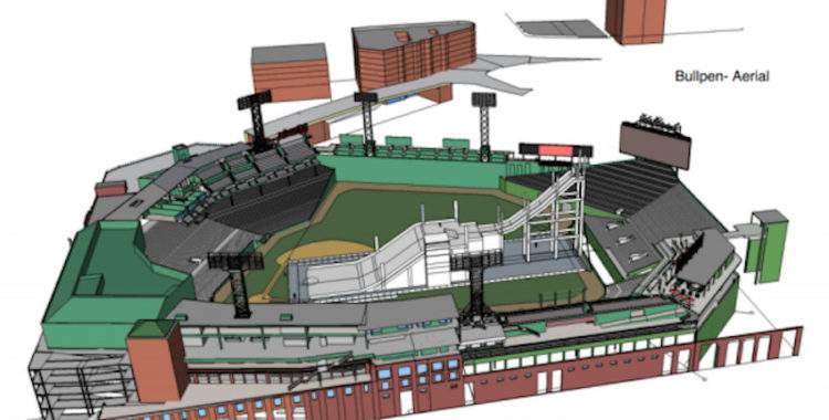 Fenway Park skiss