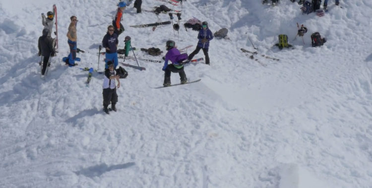 Dubbel back på glaciären