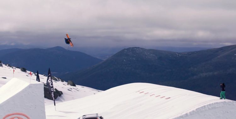 Oscar Wester tripplar i Thredbo