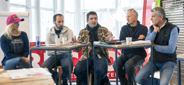 Panelen på Reccos säkerhetsmöte