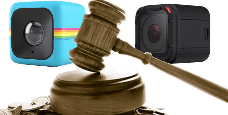 Polaroid Cube och GoPro  Hero4 Session