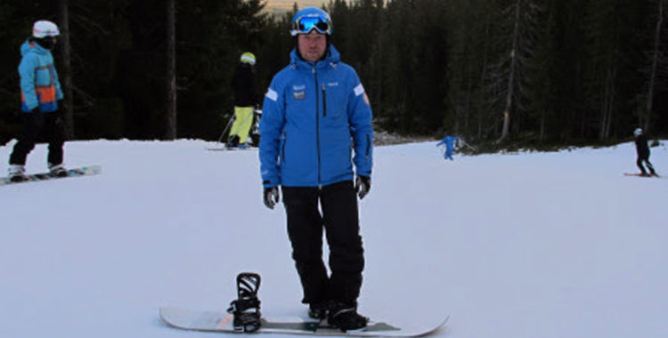 Magnus Noppa peppad under öppningsdagen