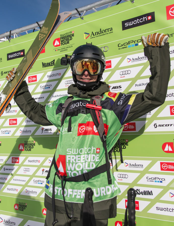 En nöjd Kristoffer Turdell