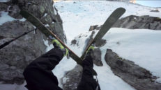 Stenigt ös med Nikolai Schirmer i Chamonix