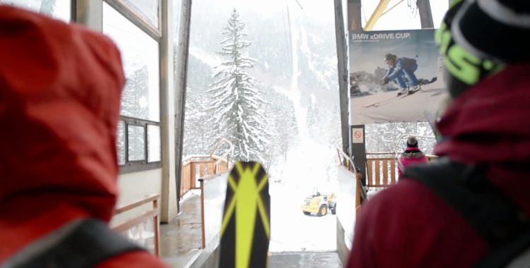 Bröderna ser både regn och snö i Chamonix