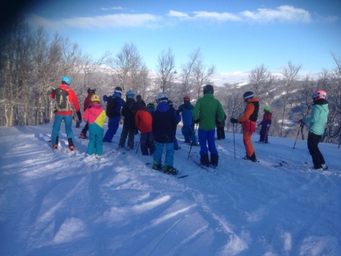 Fredagens inkörning för junior-SM.