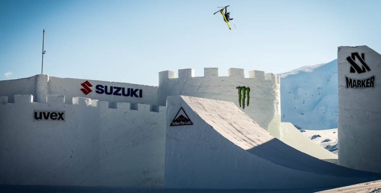 Maggie Voisin tar luft i Serfaus