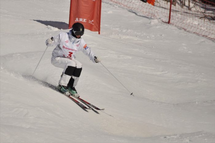 Clara Månsson på väg mot en andraplats i totala Europacupen