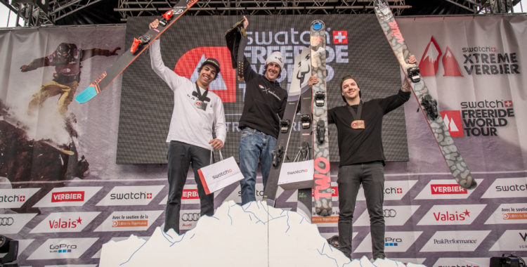 Topp tre i FWT herrar alpint 2016