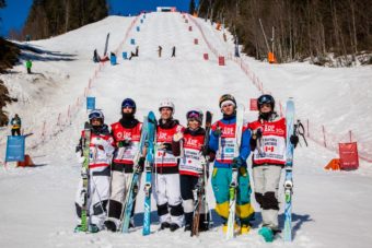 Prispallen i paralleltävlingen