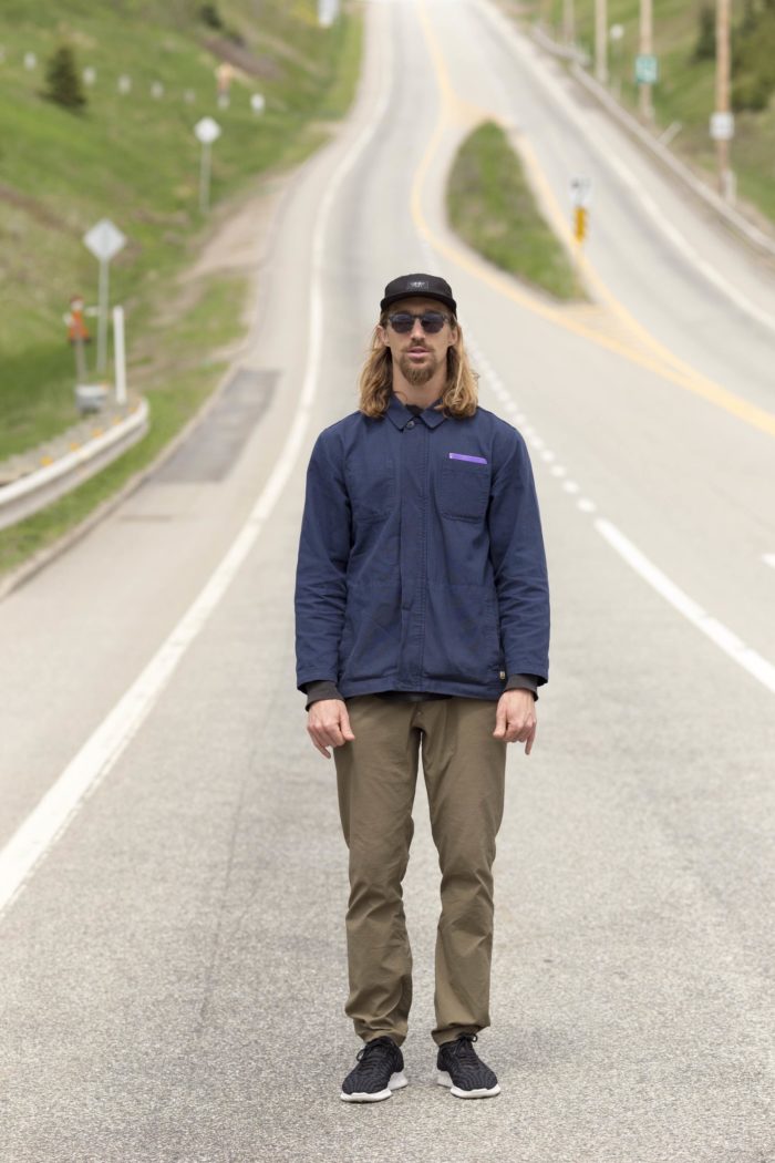 Innan det lyckade rekordförsöket.