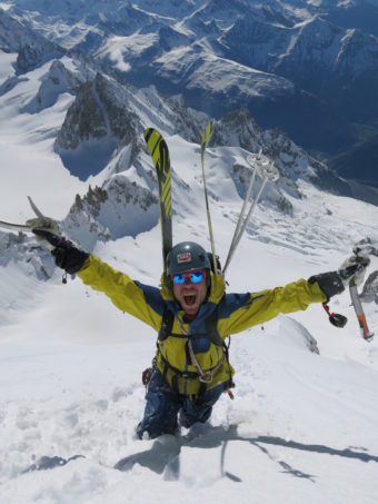 Jesper där han känner sig allra mest hemma.