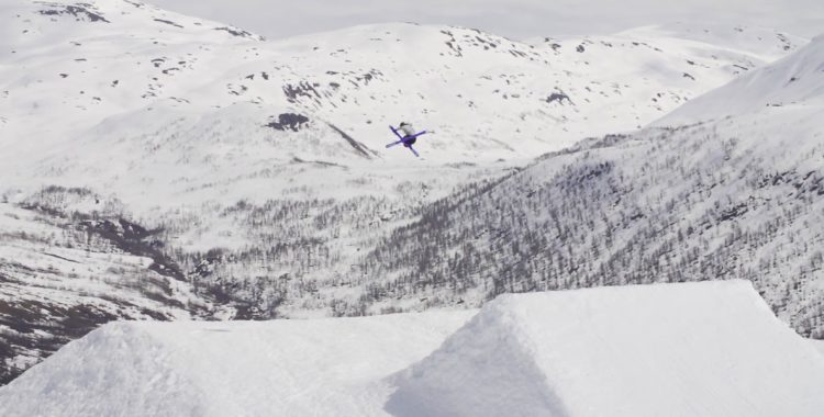Woodsy trycker ut en klassisk mute ovanför Myrkdalen.