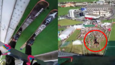 Droppar in switch – Framåtvolt i 80 km/h