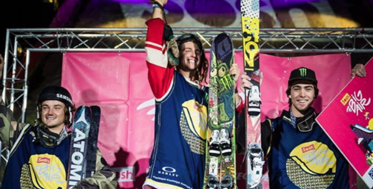 Henrik Harlaut vinner den spektakulära tävlingen Sosh Big Air