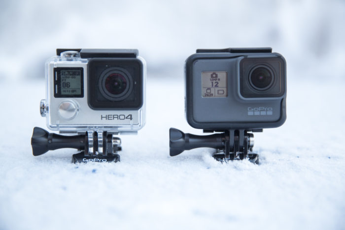 Jämförelse - Hero4 och Hero5 med hus