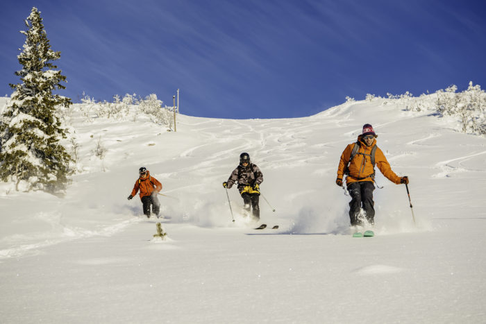 Max Ahlberg, Peder Ahlberg och Benjamin Åsberg