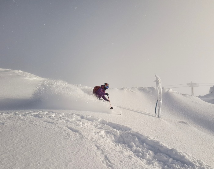 Åreskutan och Jackie Paaso i perfekt symbios