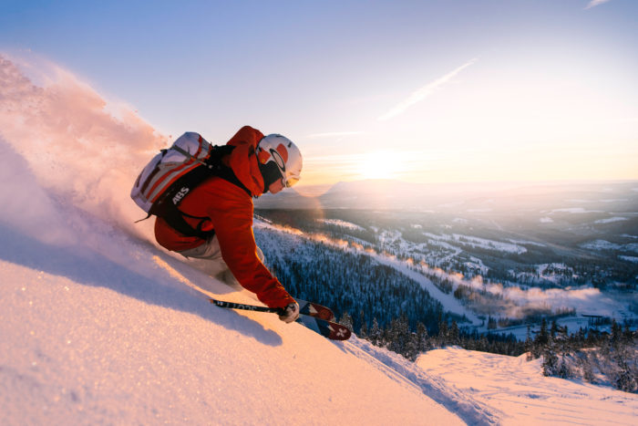 Frans Ahlberg på Skalberg 