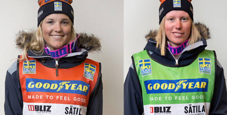 Anna Holmlund och Sandra Näslund