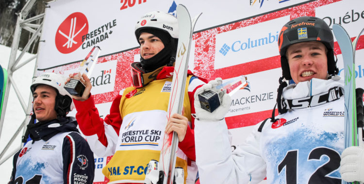 Walter på pallen i Val St.Côme 2017