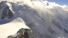 Över en meter snö i Chamonix