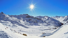 Index till soliga prisvärda pister