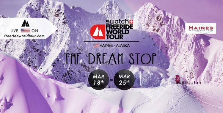 Drömstoppet Haines stundar för världseliten som tävlar i friåkning.