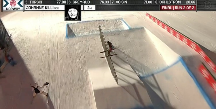 Hemmaåkaren Johanne Killi vann dameranas slopestyle.