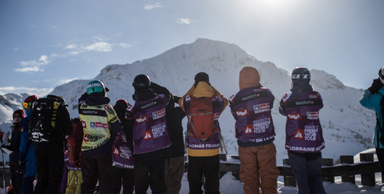 Rekning av Wildseeloder inför FWT-tävlingen i Fieberbrunn 8 mars 2017.