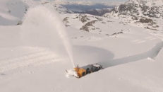 Folgefonna har MYCKET snö