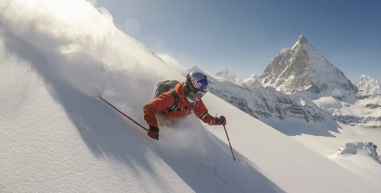 Henrik Windstedt och Mattias Hargin tajmade den där sagolika snön i Zermatt.