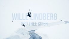 Wille Lindberg backflipar glaciärväg