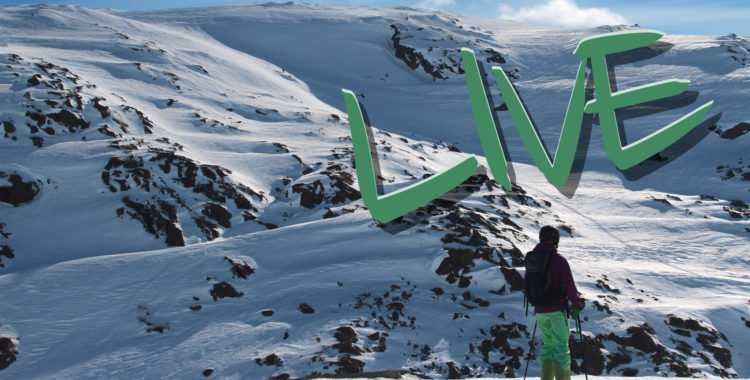 Följ dramatiken på Insteget, Nordalsfjäll i Riksgränsen.