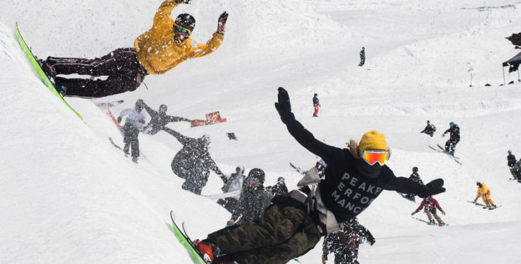 Party Wave när delar av the Bunch hängde på Mt Hood med Windells Camp