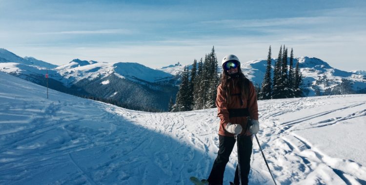 Sofia Lewerin gillar Kanada och älskar Whistler.
