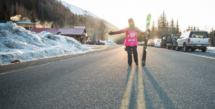 Evelina Nilsson är den sökande Luleåtjejen som bor i Åre och har ett stort hjärta för Riksgränsen.