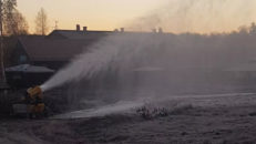 Kanonstart i morse på Kungsberget