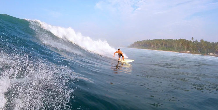 Christoffer Granbom kör sin försäsong i tropikerna.